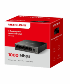 MERCUSYS SWITCH 5 PORT 10 100 1000 GIGABIT MS105GS BOX