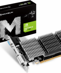 VIDEO NVIDIA MAXSUN GEFORCE GT 710 2GB DDR3 VGA HDMI DVI-D LOW PROFILE BOX