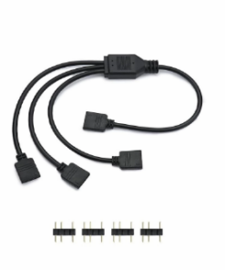 CABLE EXTENSION SPLITTER ARGB 5V 1 3 PINES A 2 3 PINES 30CM