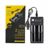 CARGADOR DE PILAS 3.7V 2 PILAS USB 10440 14500 16340 16650 18350 18500 18650 26650