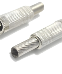 JACK CARGADOR HEMBRA 5.5X2.1MM PARA SOLDAR METALICO