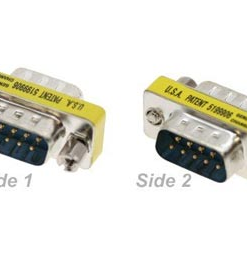 ADAPTADOR DB9 M A DB9 M SERIE