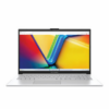 NOTEBOOK ASUS VIVOBOOK E1504G 15.6 FHD INTEL CORE I3-N305 8GB DDR4 (ON BD) SSD256 UFS W11H COLOR SILVER TECLADO INGLES NUMERICO ** GARANTIA 6 MESES **