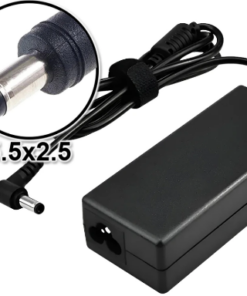 CARGADOR NOTEBOOK 19V 3.42A 5.5X2.5MM 65W ALTERNATIVO TOSHIBA LENOVO ASUS BGH EURO BANGHO EXO INCLUYE CABLE DE TENSION