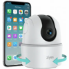 CAMARA DE SEGURIDAD DOMO ZIYEN PXK740 WIFI PARA INTERIOR CON VISION NOCTURNA Y AUDIO BIDIRECCIONAL BLANCO BOX