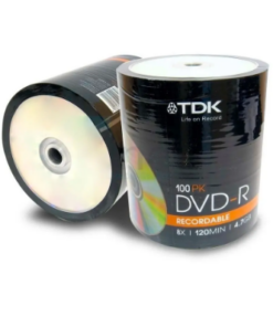 DVD VIRGEN TDK -R 8X BULK X 100 UNIDADES ESTAMPADO
