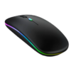 MOUSE SOLARMAX WM302B 2EN1 INALAMBRICO Y BLUETOOTH 1600DPI BATERIA INTERNA RECARGABLE INCLUYE CABLE TIPO C NEGRO