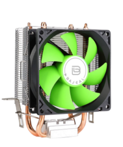 COOLER BAJEAL A200 RGB 2000RPM CONECTOR 3 PINES INTEL 775 1150 1151 1155 1156 1200 1700 AMD AM2 AM2+ AM3 AM3+ AM4 AM5 FM1 FM2 DIMENSIONES 92X63X135MM INCLIYE GRASA SILICONADA