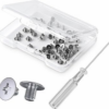 KIT DE TORNILLOS PARA ROSCA PUERTO M2 M.2 X50U TORNILLO INCLUYE DESTORNILLADOR EN CAJA PLASTICA