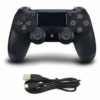 JOYSTICK SONY PS4 PLAYSTATION 4 BLUETOOTH INCLUYE CABLE MICRO USB NEGRO REPLICA