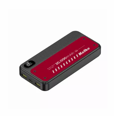 BATERIA EXTERNA POWERBANK KOLKE KCP-635 20000MAH 2XUSB 1XUSBTIPOC 5V 9V 12V CARGA RAPIDA INDICADOR DE CARGA NEGRO BATERIA EXTERNA POWERBANK KOLKE KCP-635 20000MAH 2XUSB 1XUSBTIPOC 5V 9V 12V CARGA RAPIDA INDICADOR DE CARGA NEGRO