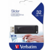 PENDRIVE 32GB VERBATIM SLIDER USB 2.0 NEGRO 98697 PENDRIVE 32GB VERBATIM SLIDER USB 2.0 NEGRO 98697