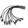 CABLE 10 EN 1 MULTIFUNCION CELULARES TABLETS 2.0X0.7MM 3.0X1.1MM 4.0X1.7MM 5.5X2.5MM SAMSUNG TABLET MINI USB MICRO USB TIPO C