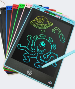 TABLET TABLETA PIZARRA MAGICA 6.5 PLUGADAS DIBUJA Y BORRA INCLUYE LAPIZ – VARIOS COLORES