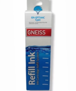 TINTA GNEISS EPSON GN-EPT504C CYAN 70ML T504 T544 544 ECOFIT L4150 L4160 L6161 L6171 L6191 L110 L3110 L3150 L5190 CON PICO DOSIFICADOR